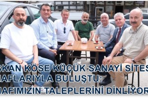 Sanayi Esnafının Yerel Ekonominin Can Damarı